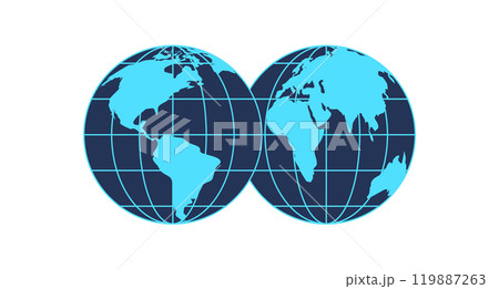 Y2k 3d grid pattern globe, vaporwave geometry mesh pattern element icon, brutal art trendy 3d wireframe figure object, cyber tech neon net structure illustration. 119887263