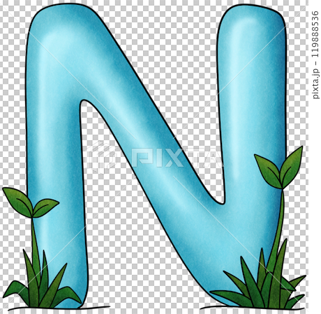 The blue alphabet N has small trees 119888536