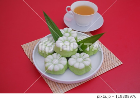 Kue Putu Ayu is one of the traditional wet cakes that have a soft texture. Kue Putu Ayu is one of the traditional wet cakes that have a soft texture. 119888976