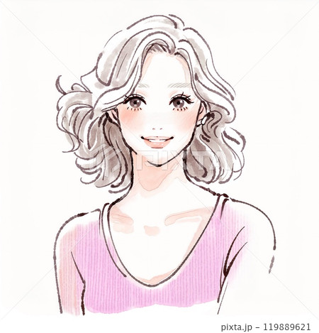 女性・女の子のイラスト素材　 119889621