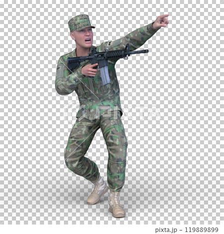 一名士兵 119889899