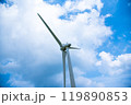 風力発電　風車 119890853
