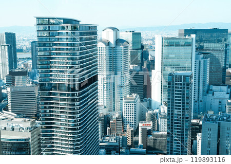 コンラッド大阪から見た梅田方面の眺望 コンラッド大阪から見た梅田方面の眺望 119893116