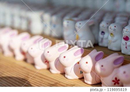 初夏の熊野神社(熊野大社) 願ひうさぎ 結ひうさぎ 山形県南陽市 初夏の熊野神社(熊野大社) 願ひうさぎ 結ひうさぎ 山形県南陽市 119895819