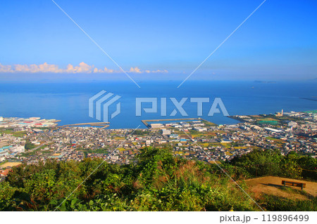 具定展望台からの眺望（香川県・四国中央市） 119896499