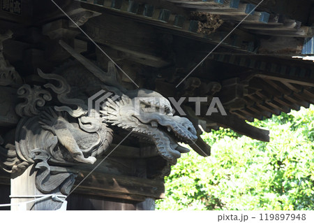 神社の庇 119897948