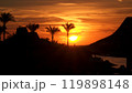 Sunrise on tropical beach 119898148