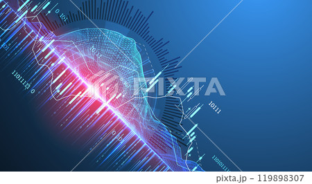 Financial trade concept. Stock market and exchange. Candle stick graph chart. Hand drawn vector. Financial trade concept. Stock market and exchange. Candle stick graph chart. Hand drawn vector. 119898307