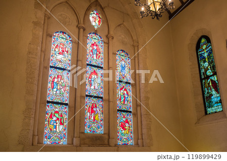 那須ステンドグラス美術館　ステンドグラス『キリストの権威』 119899429