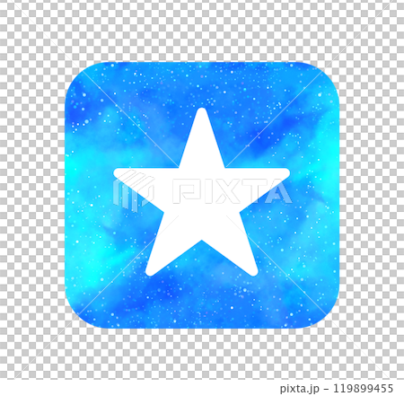 淺藍色星空|簡約星標 119899455