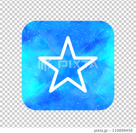 淺藍色星空|簡約星標 119899456