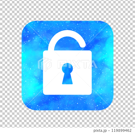 淺藍色星空|打開掛鎖標記 119899462