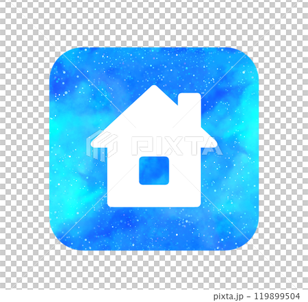 淡藍色星空|房子圖標 淡藍色星空|房子圖標 119899504
