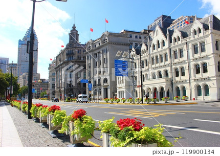 外灘　上海、中国 119900134