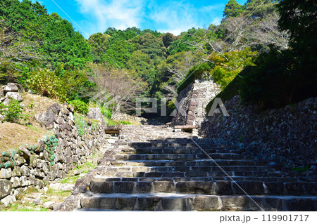 安土城 大手道 安土城 大手道 119901717