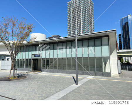 京阪電鉄中之島線・なにわ橋駅（大阪市北区中之島） 119901748
