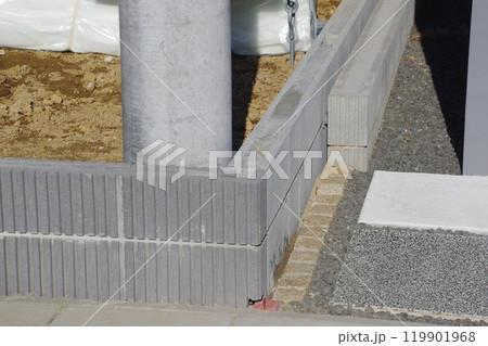 内積みの土留めブロック 119901968