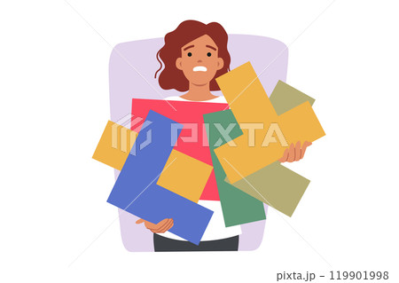 Disoriented woman holding puzzle pieces, experiencing problems due to lack of task management skills Disoriented woman holding puzzle pieces, experiencing problems due to lack of task management skills 119901998