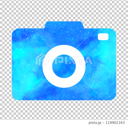 淺藍色星空|相機圖標 淺藍色星空|相機圖標 119902163