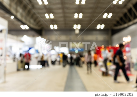 展示会　セミナー　イベント　ぼかし 119902202