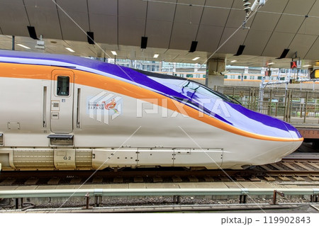 東京駅に停車中のE8系山形新幹線つばさ 119902843