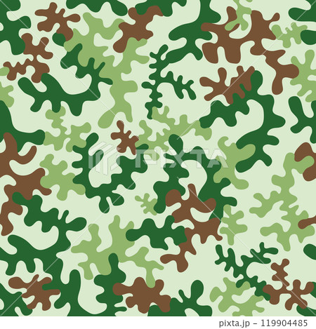 Seamless camouflage pattern - vector illustration Seamless camouflage pattern - vector illustration 119904485