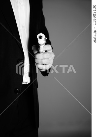Retro secret agent gun 119905130