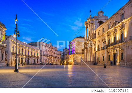 Syracuse, Sicily at the Historic Cathedral Syracuse, Sicily at the Historic Cathedral 119907152