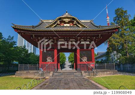 東京 旧台徳院霊廟惣門 東京 旧台徳院霊廟惣門 119908049