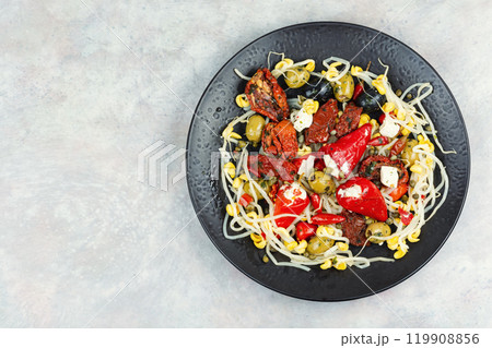 Spicy pickled vegetables salad. 119908856