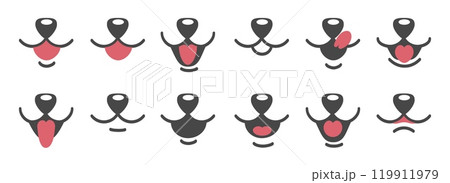 Painted dogs mouth Painted dogs mouth 119911979