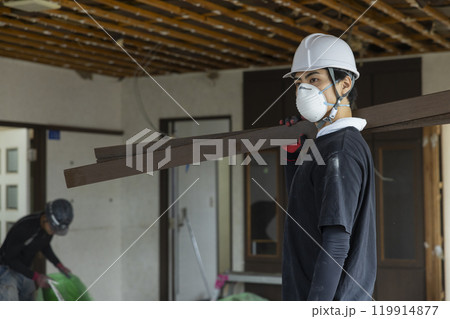 内装解体現場 リノベーション リフォーム 内装解体現場 リノベーション リフォーム 119914877