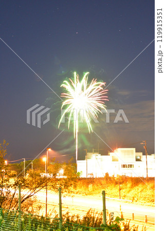 北海道情報大学 学校祭の花火 北海道情報大学 学校祭の花火 119915351