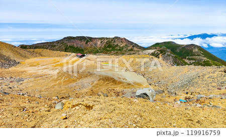 秋の御嶽山登山（剣ヶ峰～二ノ池山荘） 119916759