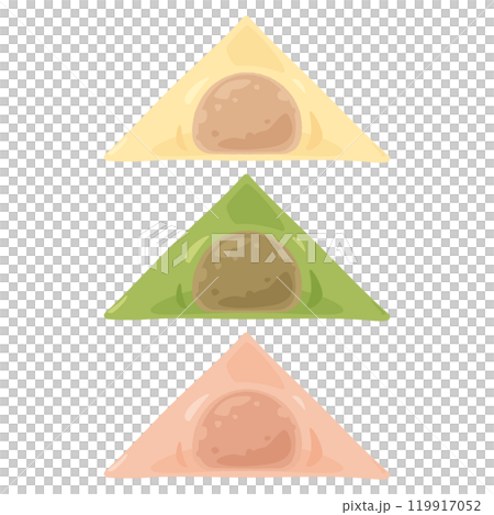 三色の生八ツ橋セット1 三色の生八ツ橋セット1 119917052