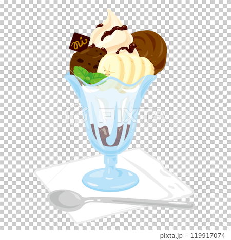 チョコレートパフェ 119917074