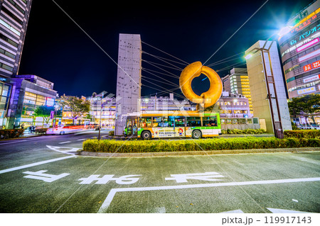 日本の東京都市景観　錦糸町駅などを望む＝令和6年11月3日 119917143