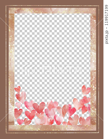 時尚的框架,框架中露出許多心形。適合結婚紀念日、情人節等。 時尚的框架,框架中露出許多心形。適合結婚紀念日、情人節等。 119917199