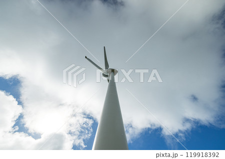 ニュージーランド　ウェリントンの風力発電　Wellington Wind Turbine 119918392