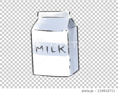 Simple milk illustration Simple milk illustration 119918711