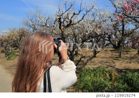 梅林散策・12（岐阜県安八郡安八町：安八百梅園） 119919274