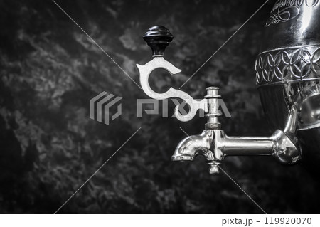 Samovar spout close-up Samovar spout close-up 119920070