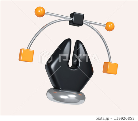 Dynamic Editing Tool Interface Design 3D Render 119920855