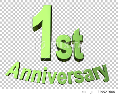3DCG角色「1st Anniversary/一週年」綠、綠 3DCG角色「1st Anniversary/一週年」綠、綠 119921600