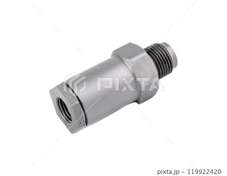 New pressure relief valve white background close up 119922420
