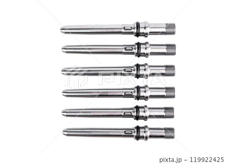 New car connector on white background close up 119922425