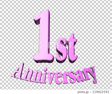 3DCG角色「1st Anniversary/一週年」紫色、紫色、粉紅色 3DCG角色「1st Anniversary/一週年」紫色、紫色、粉紅色 119922591