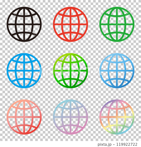 網路網路圖示 119922722