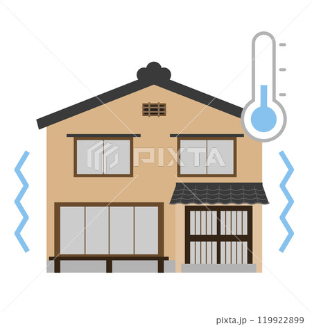 和風の一戸建て17・寒い 119922899