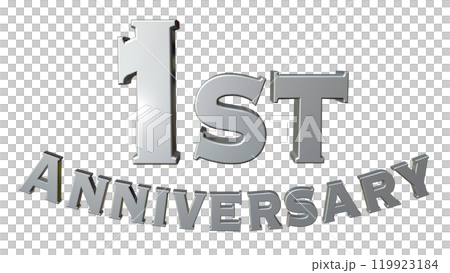 3DCG角色「1st Anniversary/一週年」銀、銀 119923184